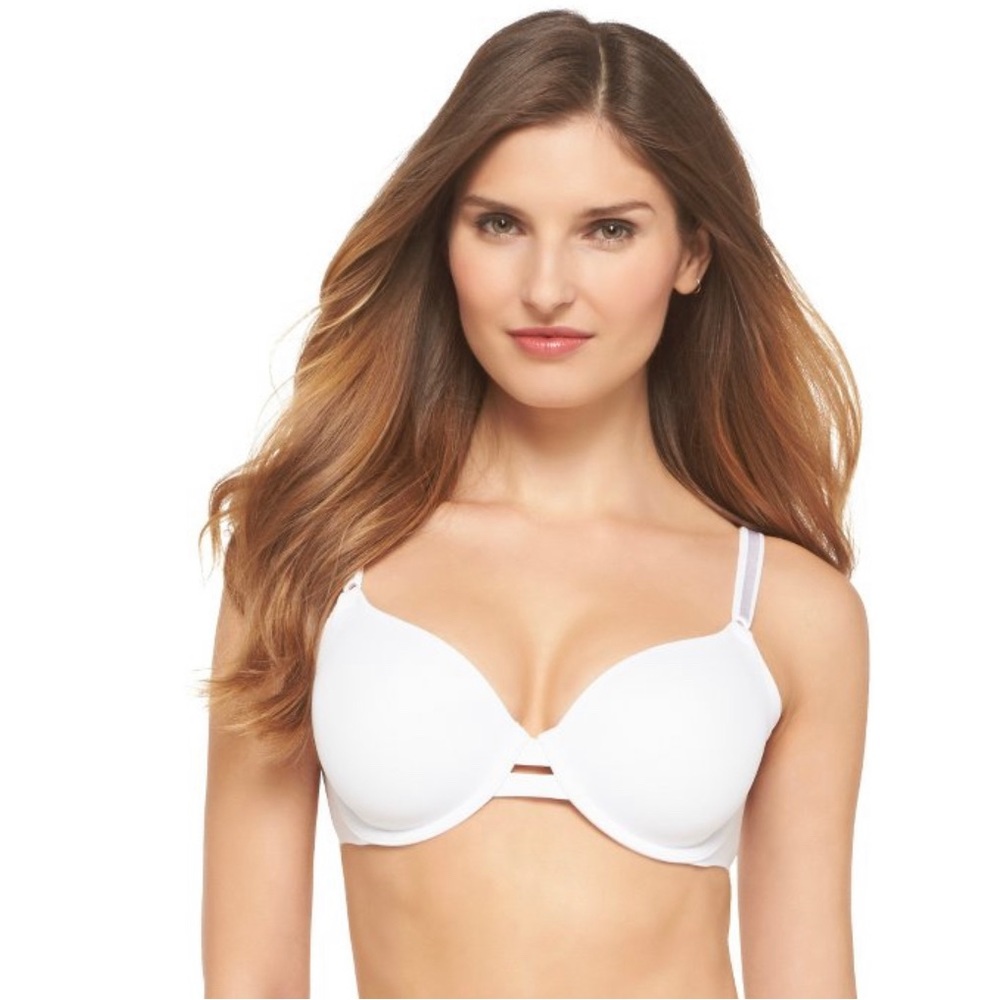 Simply Perfect by Warners Women Under arm Smoothing underwire Bra. 40D white
